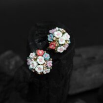Multicolor Flower Earrings