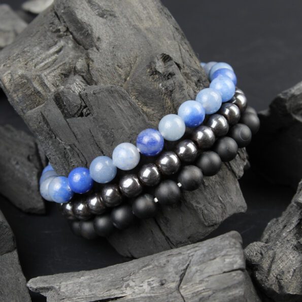 My Fitoor Blue Alluring Beaded Bracelet Fashionable Bracelet