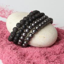 Black Luxe Beaded Bracelet