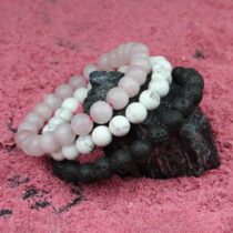 Natural Luxy Crystal Bracelet (Set Of 3)
