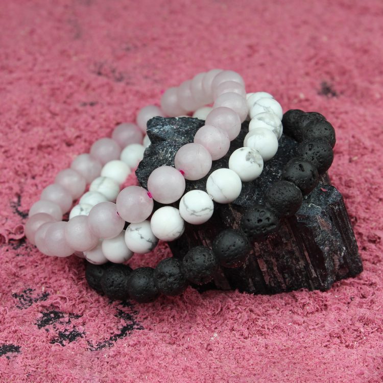 Natural Luxy Crystal Bracelet (Set Of 3)