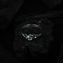Silver Color Delicate Adjustable Ring