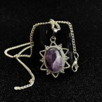 Natural Stone Star Pendant