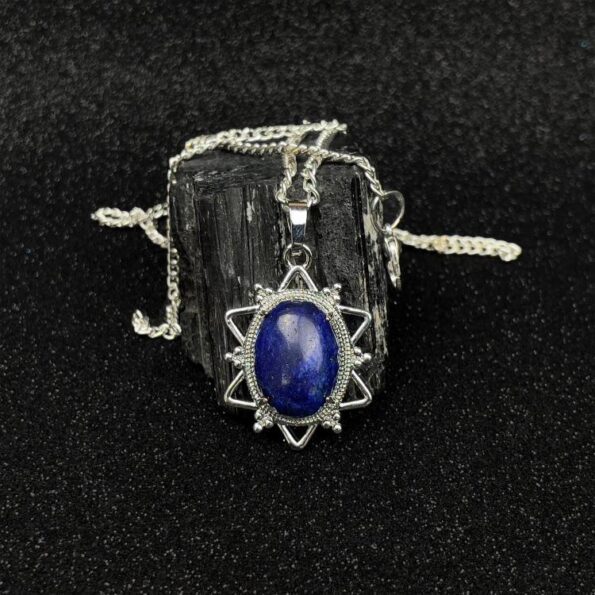 Natural Stone Star Pendant