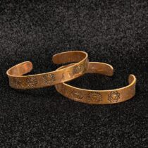 Traditional Seven Chakra Copper Kada