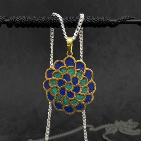 Mandala Flower Pendant