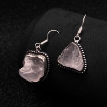 Natural Raw Stone Earrings