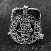 Elegant Humsa Design Pendant