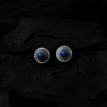 Cherishing Silver Crystal Round Shape Earrings