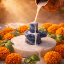 Natural Lapis Lazuli Shivling