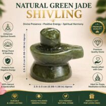 Green Jade Shiva Lingam