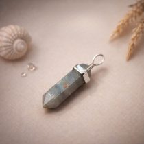 labradorite Pencil Pendant