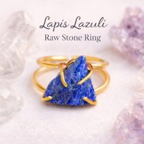 Lapis Lazuli Raw Stone Ring
