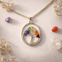 7 Chakra Tree Pendant