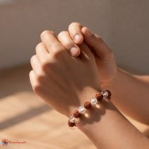 Rudraksha Crystal Bracelet