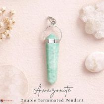 Amazonite Double Terminated Pendant