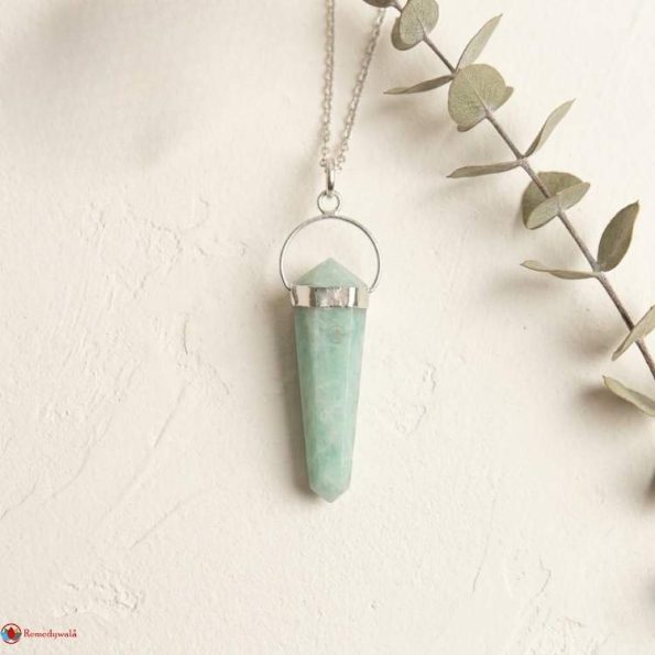 Amazonite Double Terminated Pendant