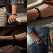 Black Tourmaline Bracelet 8mm