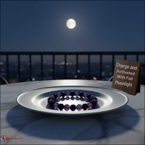 Black Tourmaline and Amethyst  Combination Bracelet- Remedywala