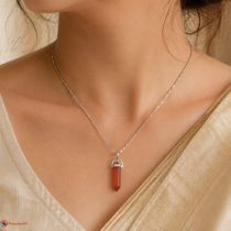 Red Aventurine Pencil Pendant