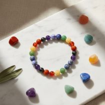Seven Chakra Natural Stone Bracelet