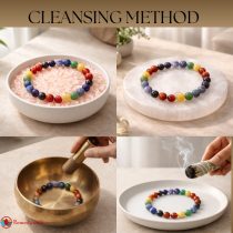 Seven Chakra Natural Stone Bracelet