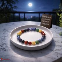 Seven Chakra Natural Stone Bracelet